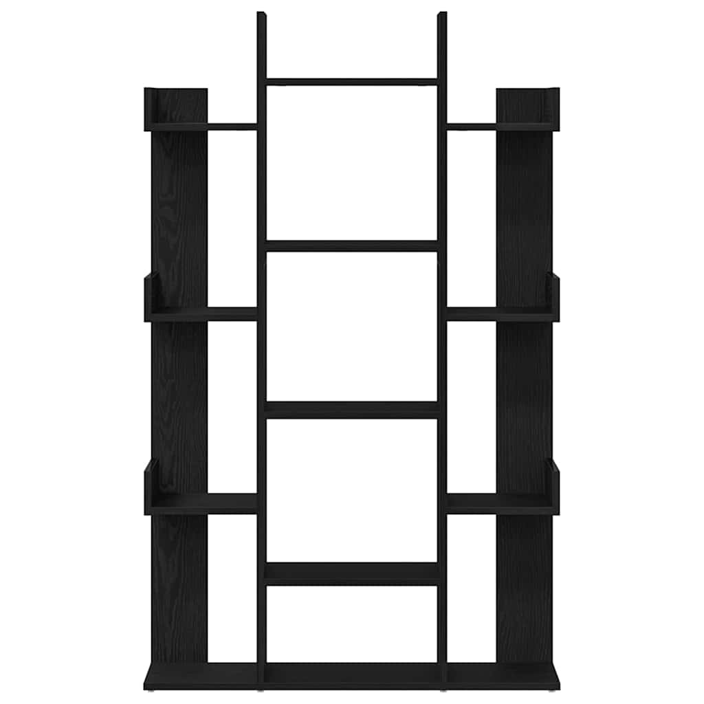 Bokhylla Svart Ek 86 x 25,5 x 140 cm Konstruerat trä