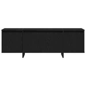 TV-skåp Svart Ek 120 x 30 x 40,5 cm Konstruerat trä