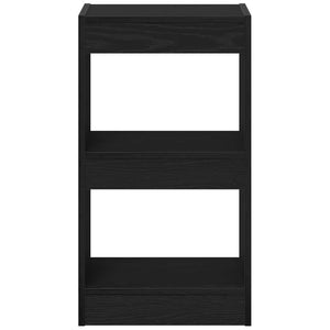 Bokskåp Svart Ek 40 x 30 x 71,5 cm Konstruerat trä