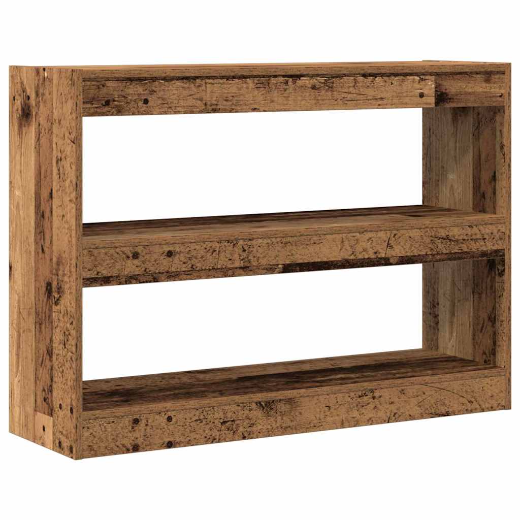 Bokhylla Gammalt trä 100 x 30 x 72 cm Konstruerat trä
