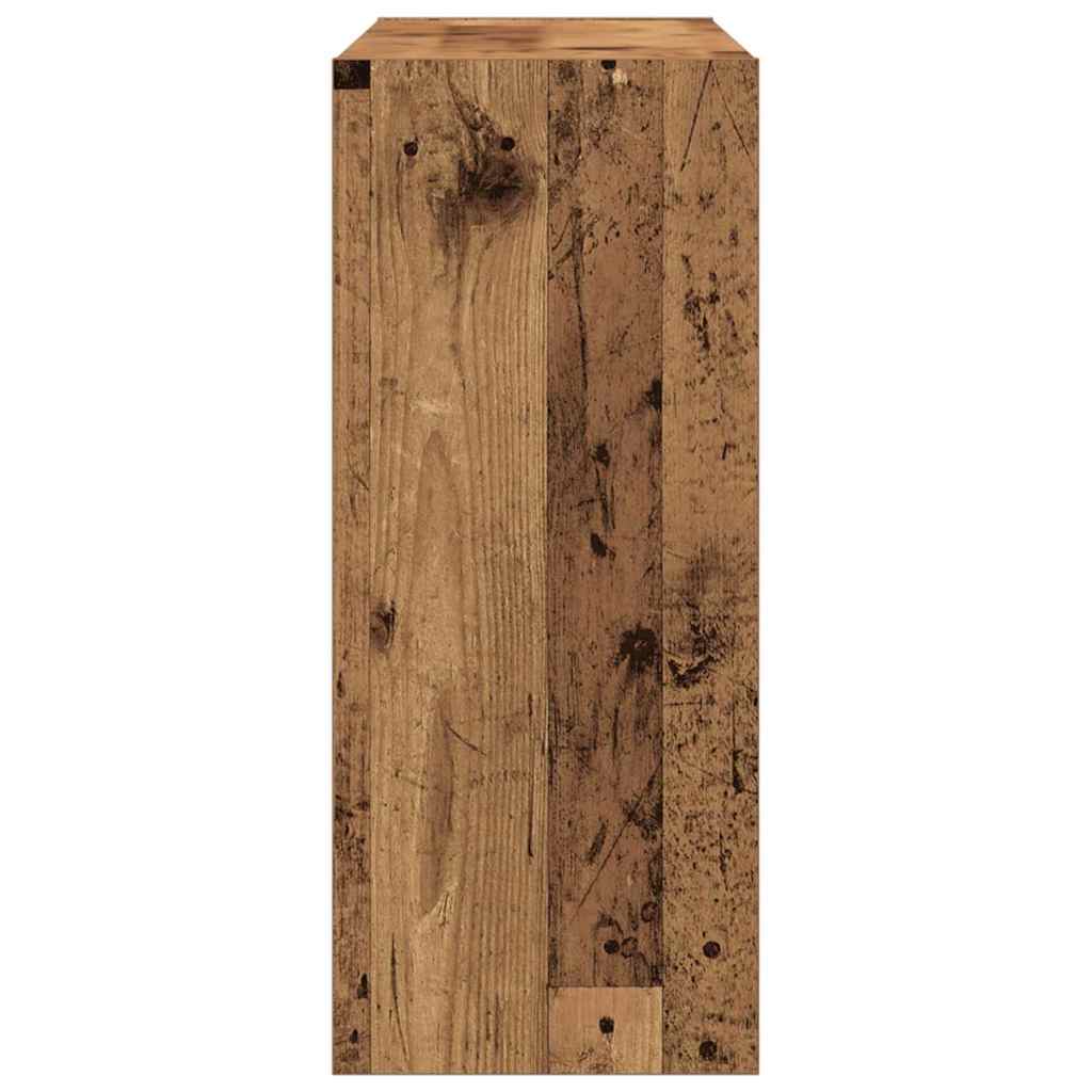 Bokhylla Gammalt trä 100 x 30 x 72 cm Konstruerat trä