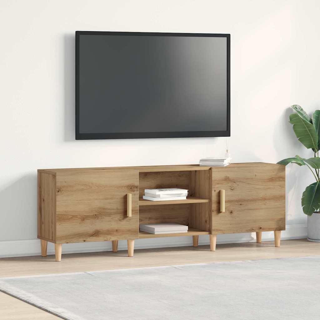 TV-skåp artisan ek 150 x 30 x 50 cm Konstruerat trä