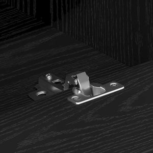 TV-skåp med låda Svart Ek 150 x 30 x 44,5 cm Konstruerat trä