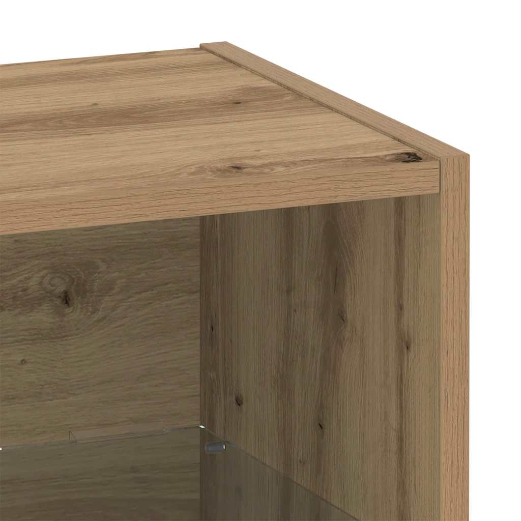 Flytande hylla 2 pcs Brun 40 x 28,5 x 40 cm Konstruerat trä