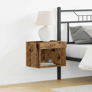 TV-bänkset 2 pcs Gammalt trä 40 x 30 x 30 cm Konstruerat trä