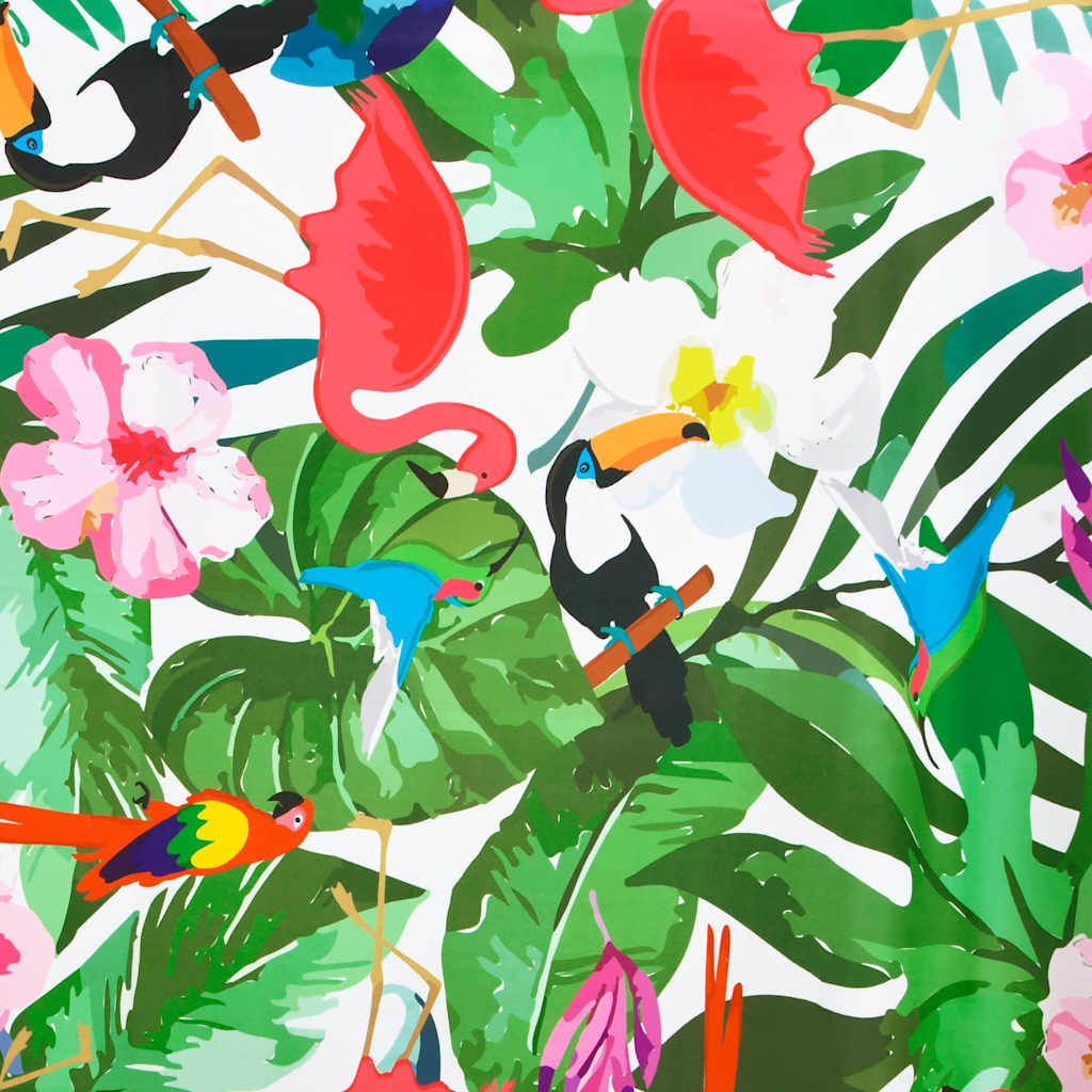 Kudde Blommor Flerfärgsdesign 50 x 40 x 12 cm Oxford Tyg