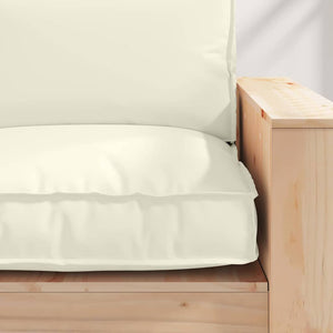 Palldyna för sits Kräm 80 x 80 x 12 cm Oxford tyg