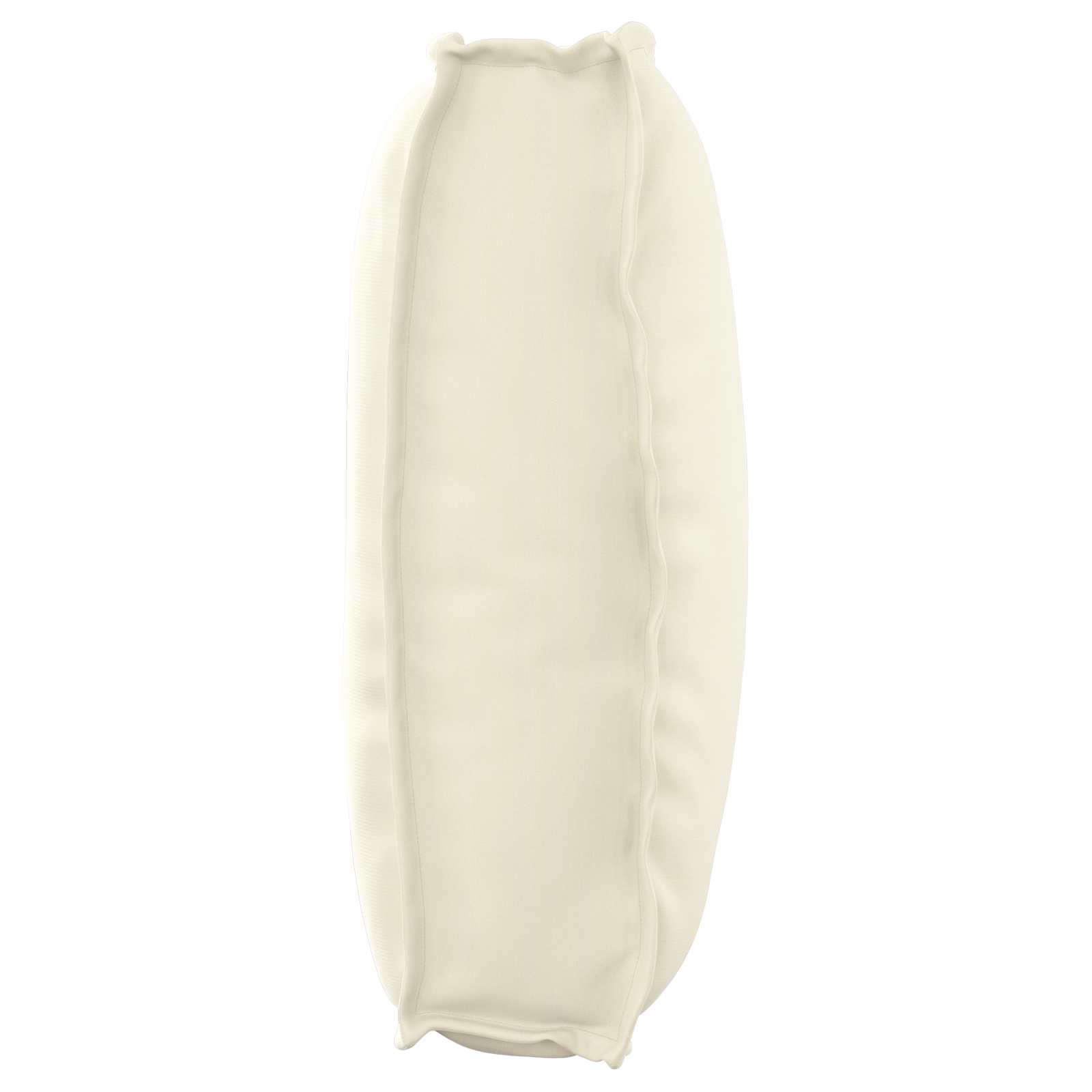 Kudde Kräm 120 x 50 x 12 cm Oxford Tyg