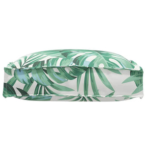 Kudde Löv 2 pcs Bladmönster 40 x 40 x 8 cm Oxford Tyg