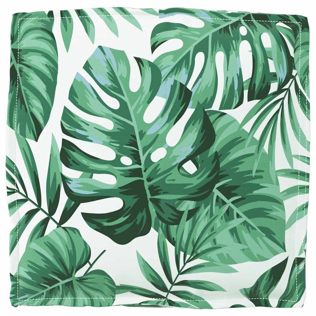 Kudde Löv 6 pcs Bladmönster 40 x 40 x 8 cm Oxford Tyg