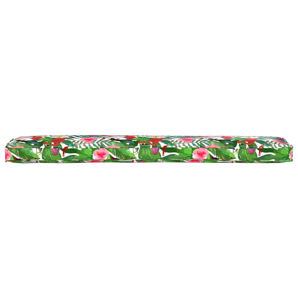 Pallkudde Blommor Tropisk djungel 200 x 40 x 8 cm Oxford Tyg