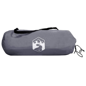 Cykelförrådstält med tak Grå och orange 218 x 156 x 180 cm