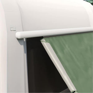 Baklucketält med tak Grön 190 x 150 x 185 cm taffeta