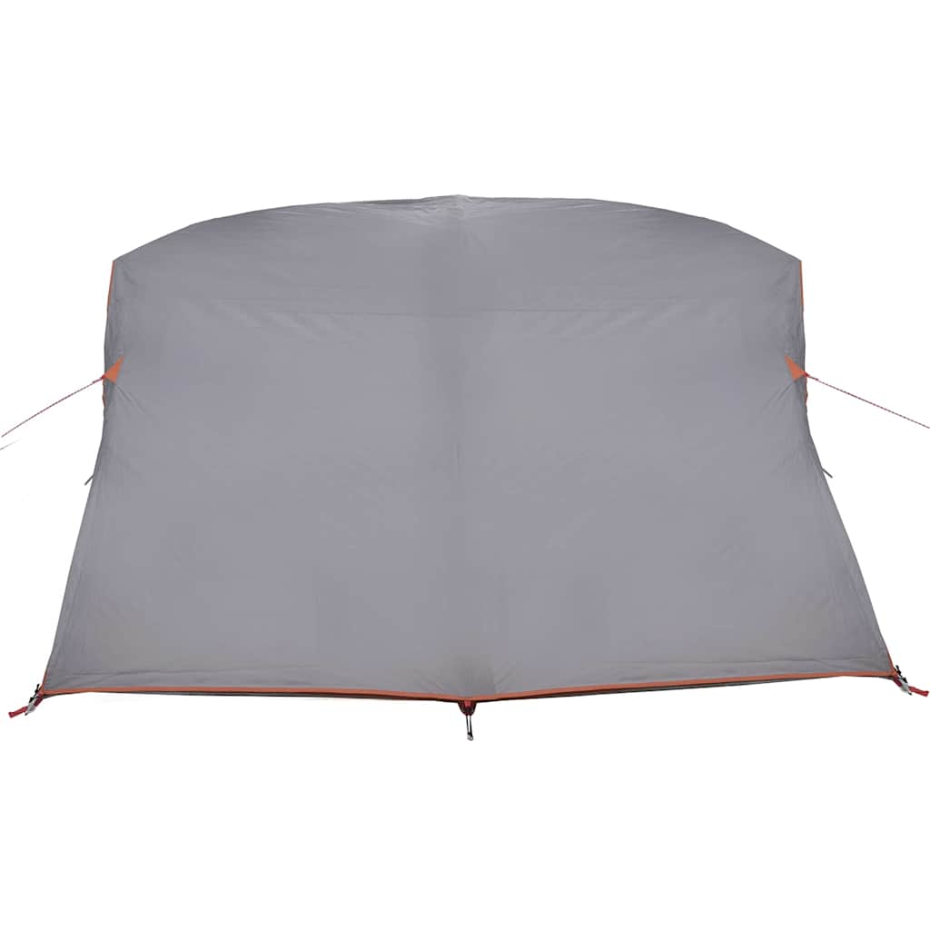 Campingtält med tak Grå och orange 320 x 275 x 190 cm taffeta