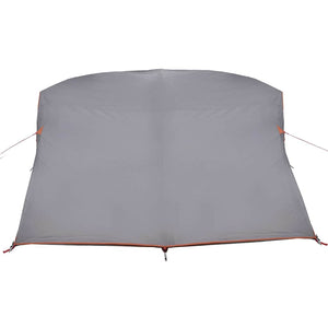 Campingtält med tak Grå och orange 320 x 275 x 190 cm taffeta