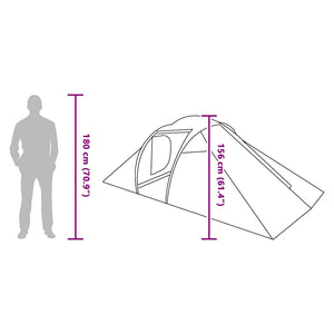 Tunnel tält med tak med lagring Blå 510 x 240 x 156 cm taffeta