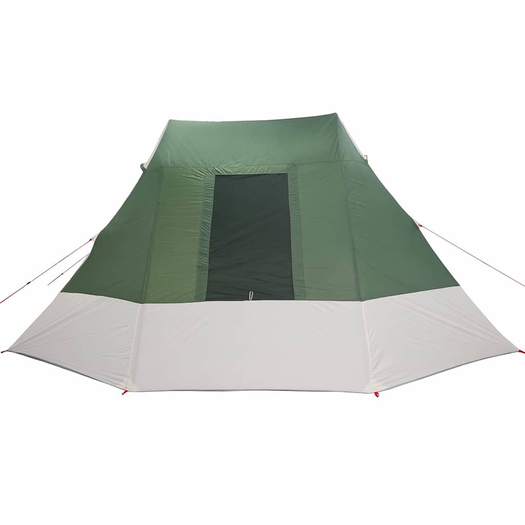 Campingtält med tak med lagring Grön 482 x 360 x 227 cm taffeta