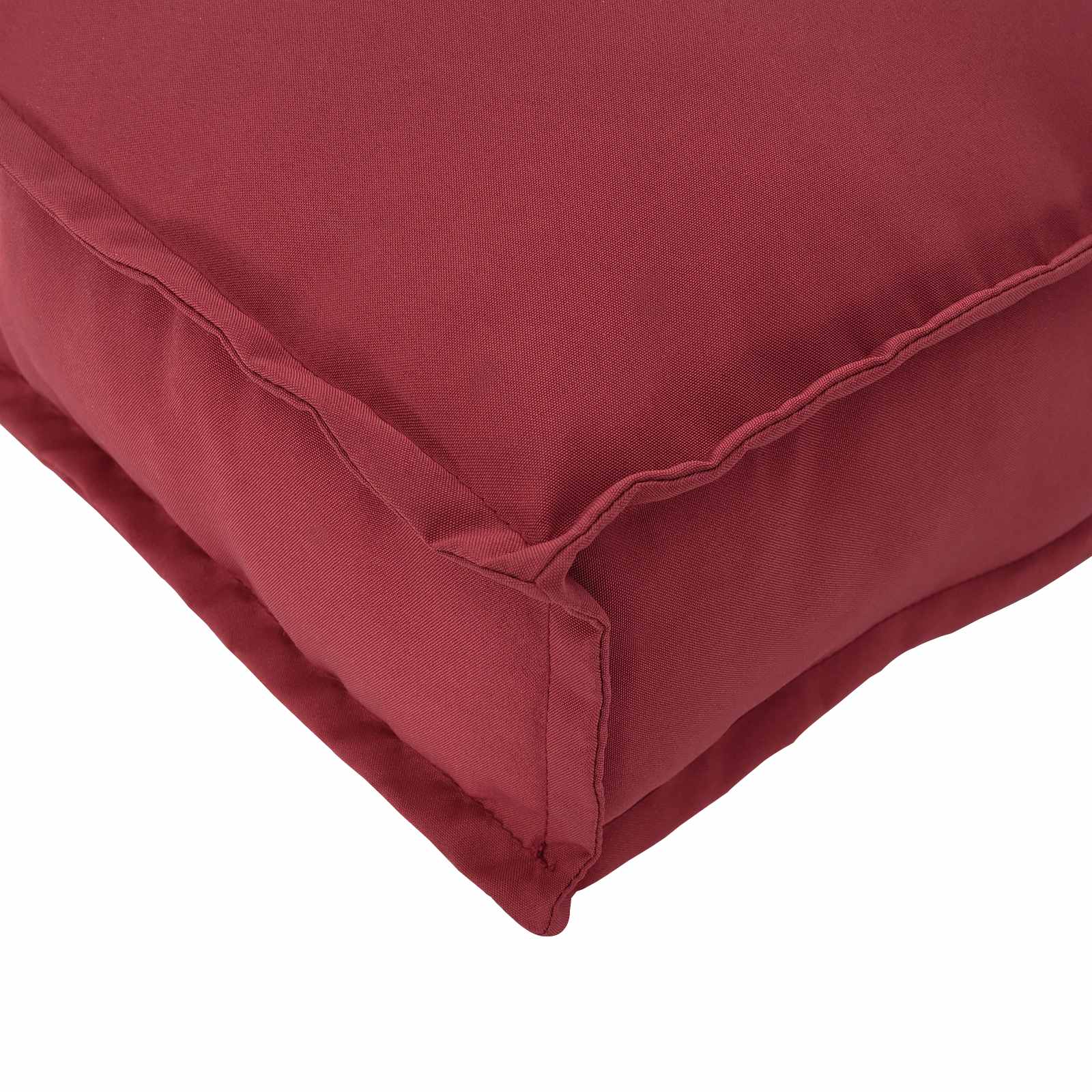 Pallkuddset 2 pcs Vinröd Oxford Tyg