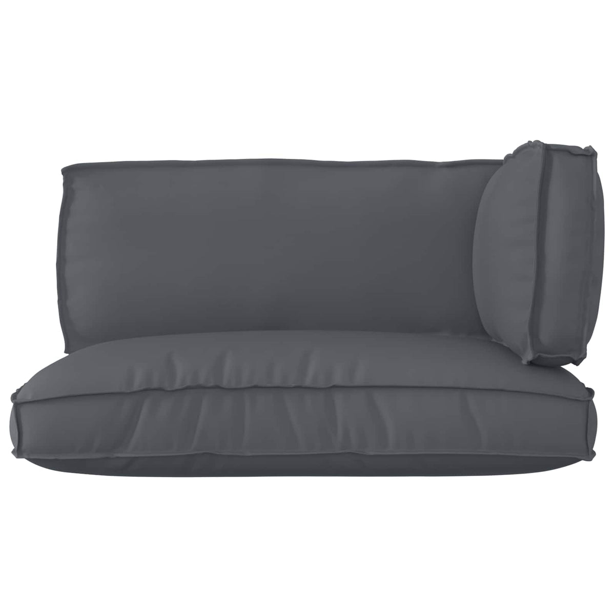 Pallkuddset Oxford Tyg Antracit 120 x 80 x 52 cm