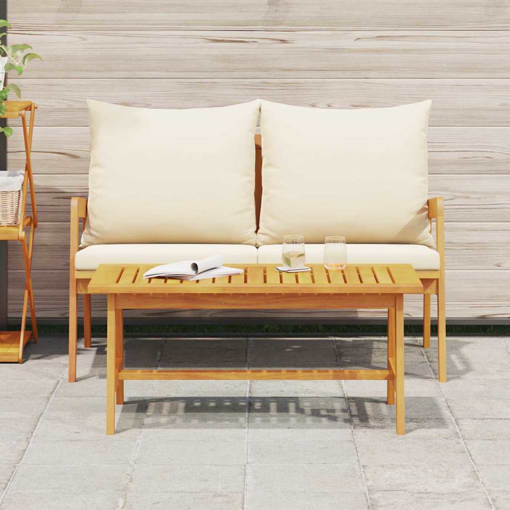 Kaffeebord Olivenatur Massivt Akaciaträ