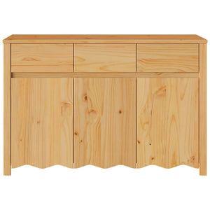 Sideboard Drammen Ek 114 x 43 x 75,5 cm Massivt tallträ