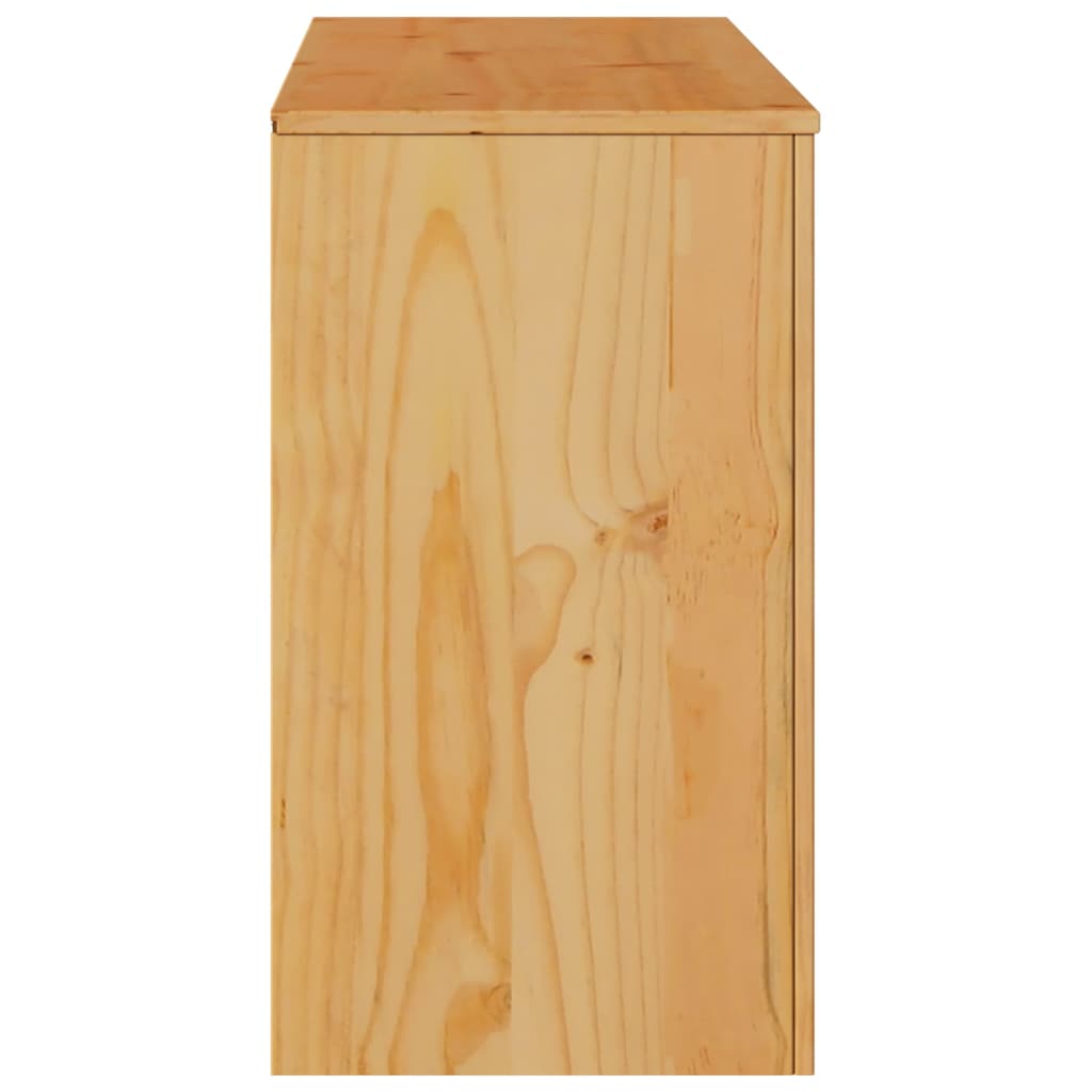 Sideboard Drammen Ek 114 x 43 x 75,5 cm Massivt tallträ