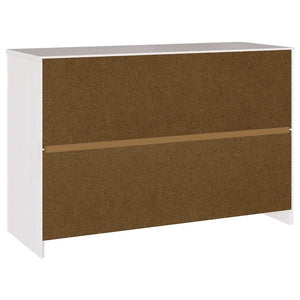 Sideboard Drammen Vit 114 x 43 x 75,5 cm Massivt tallträ