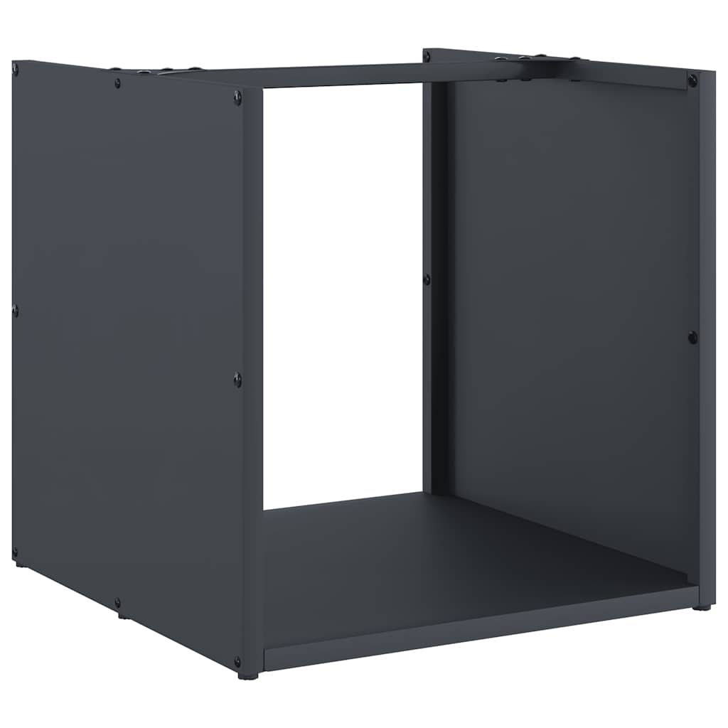 Vedställ antracit 40x40x40 cm kallvalsat stål