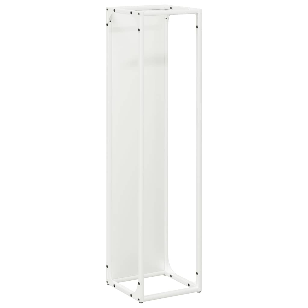 Vedställ vit 25x25x100 cm kallvalsat stål