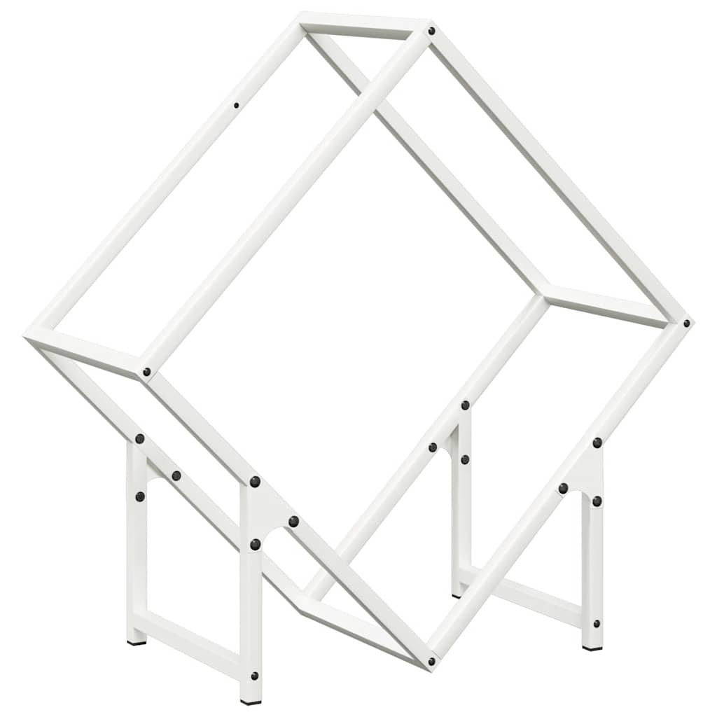 Vedställ vit 60x25x60 cm kallvalsat stål