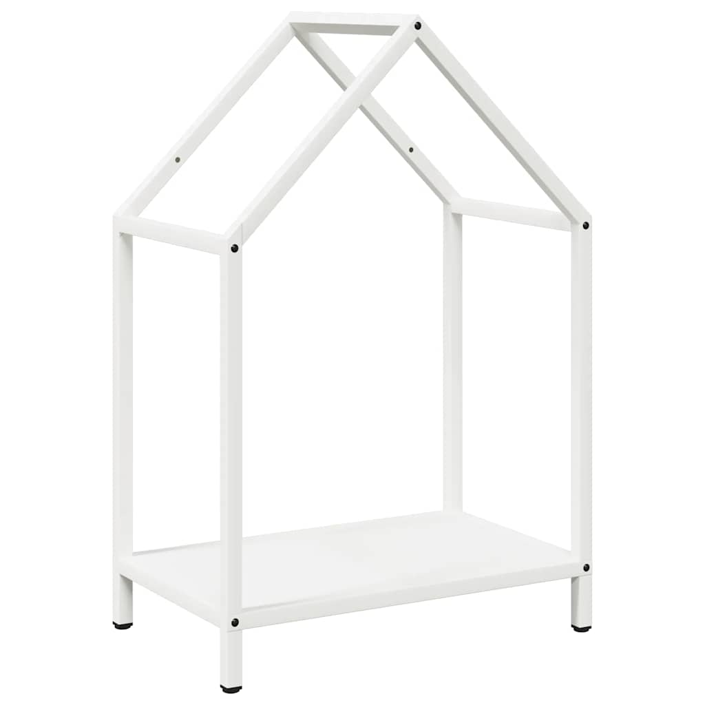 Vedställ vit 40x25x60 cm kallvalsat stål