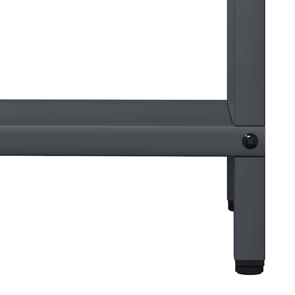 Vedställ antracit 40x25x120 cm kallvalsat stål