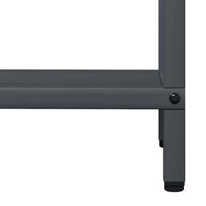 Vedställ antracit 40x25x120 cm kallvalsat stål