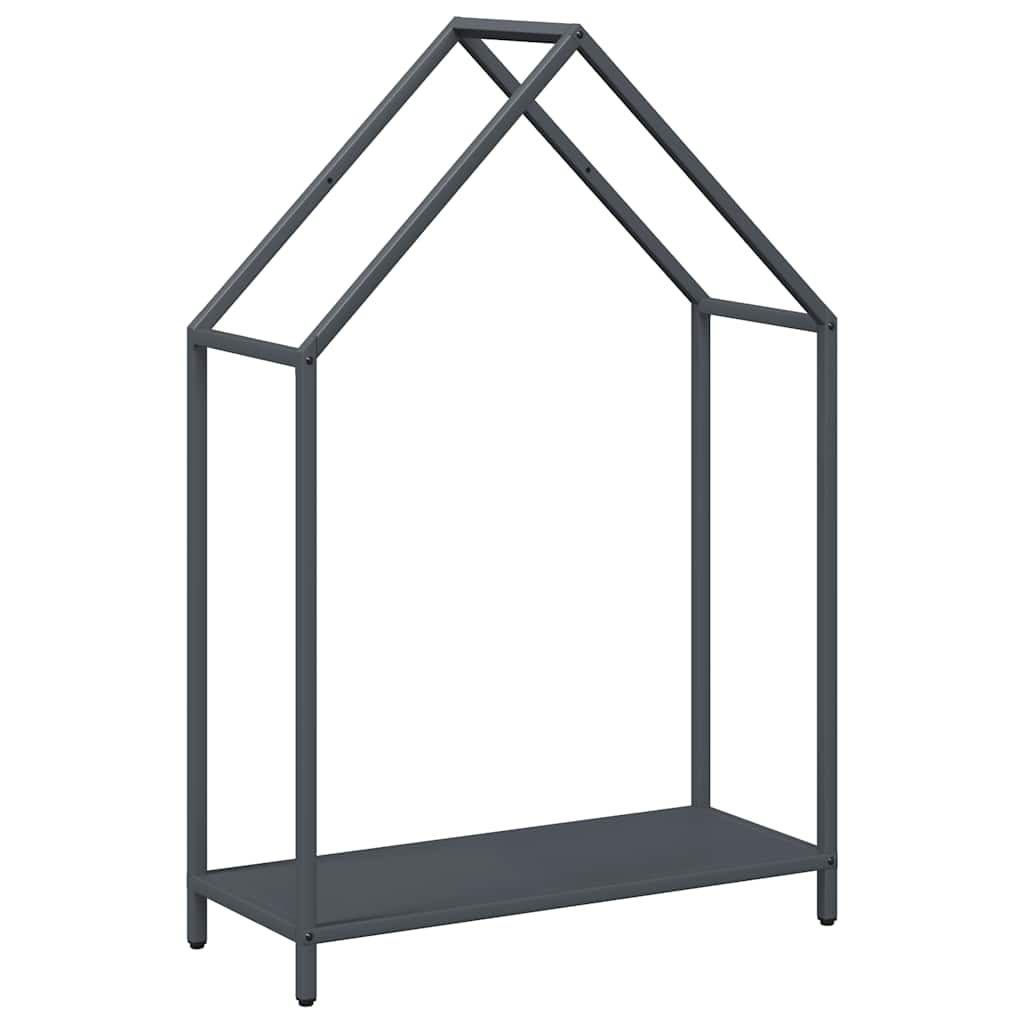 Vedställ antracit 60x25x90 cm kallvalsat stål