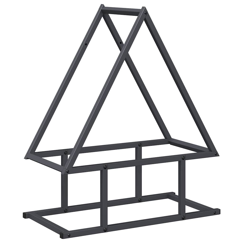 Vedställ antracit 50x25x60 cm kallvalsat stål