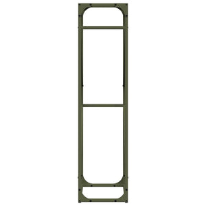 Vedställ olivgrön 40x25x100 cm kallvalsat stål