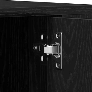 TV-skåp Svart ek 100 x 35 x 40 cm Konstruerat trä