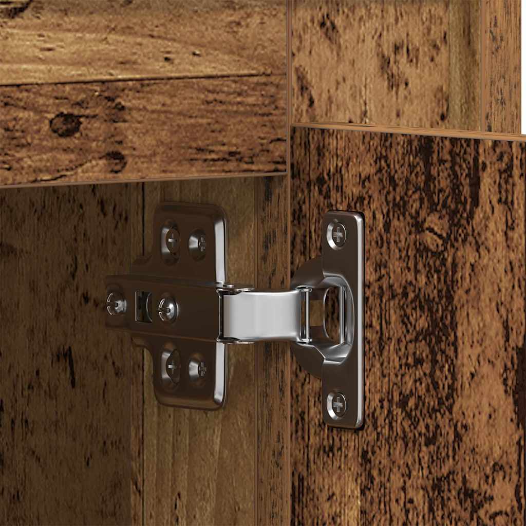 TV-skåp Gammalt trä 80 x 35 x 45 cm Konstruerat trä