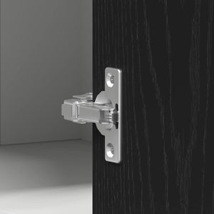 Hängande skåp Lyon Svart Ek 57 x 57 x 60 cm Konstruerat trä