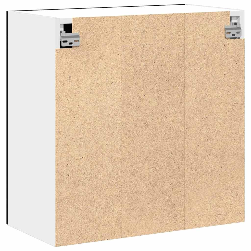 Hängande skåp Riga Svart Ek 60 x 31 x 60 cm Konstruerat trä