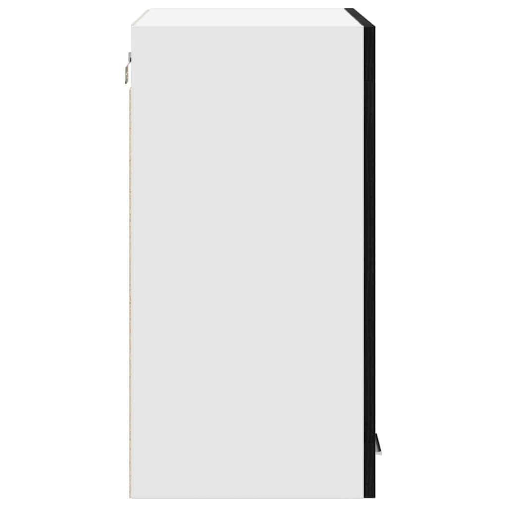 Hängande skåp Riga Svart Ek 60 x 31 x 60 cm Konstruerat trä