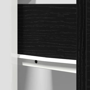 Lådskåp Riga Svart ek 30 x 46 x 81,5 cm Konstruerat trä