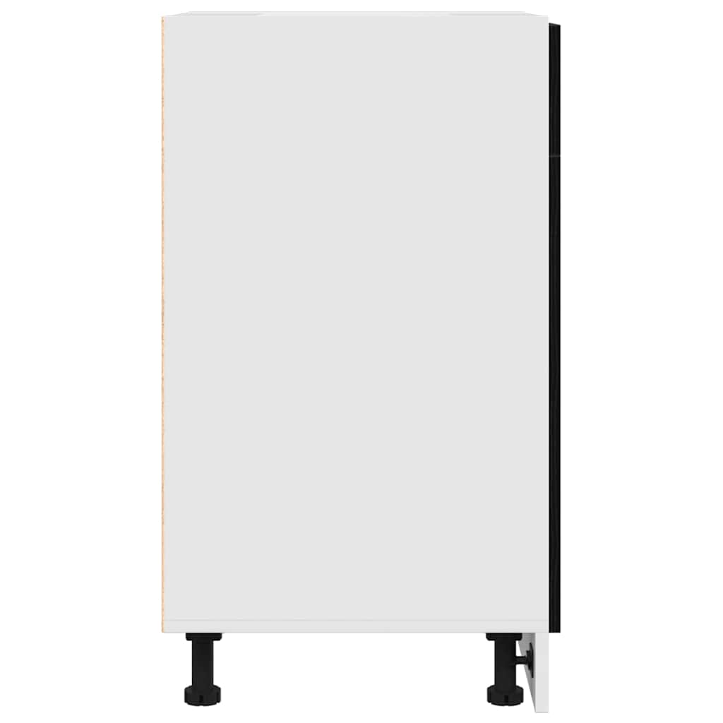 Lådskåp Riga Svart ek 40 x 46 x 81,5 cm Konstruerat trä