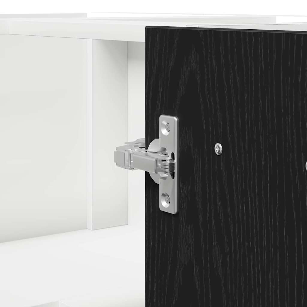 Hängande skåp med hylla Riga Svart Ek 75,5 x 75,5 x 80,5 cm