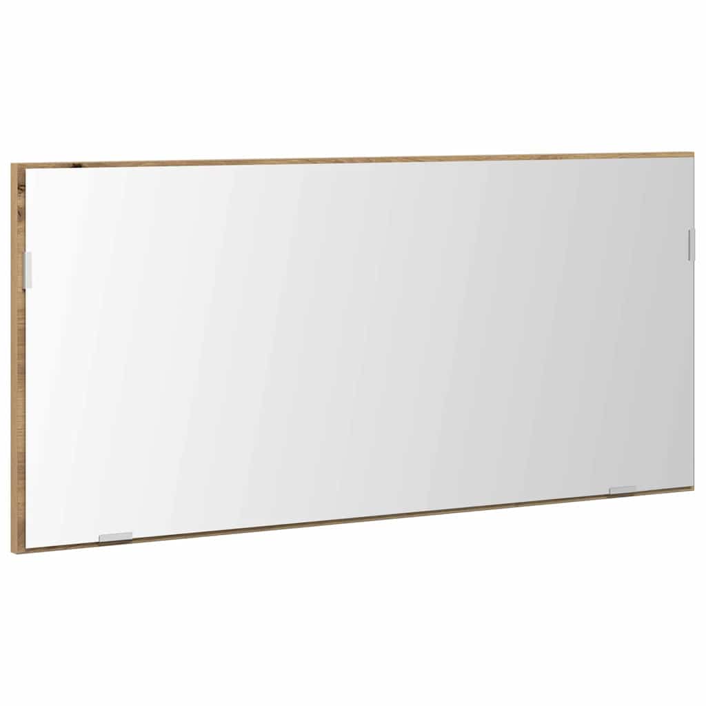 Spegel artisan ek 80 x 37 cm Glas och konstruerat trä