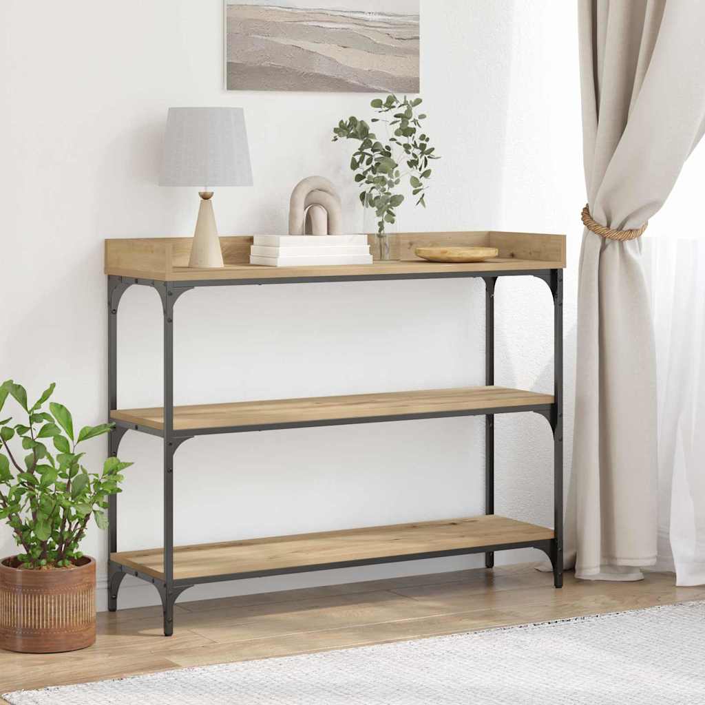 Konsolbord artisan ek 100 x 30 x 80 cm
