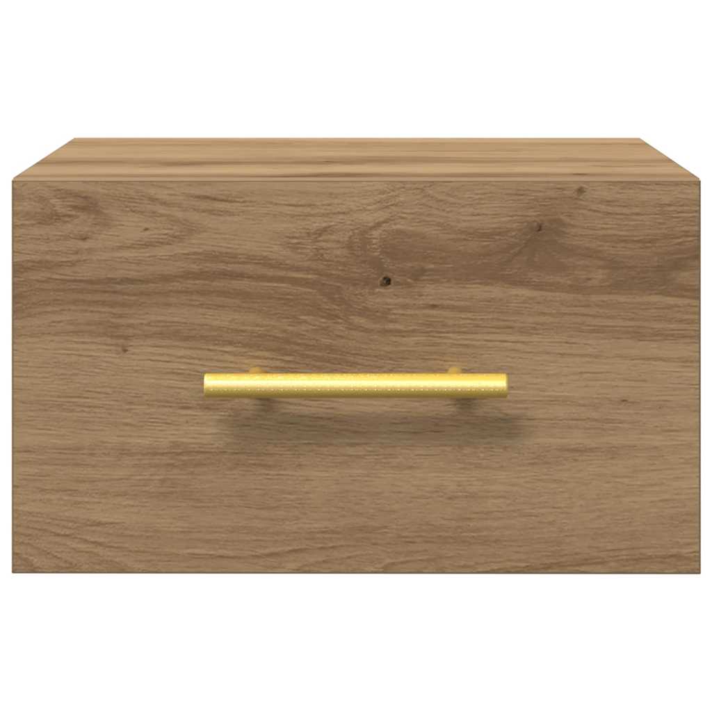 Nattduksbord 2 pcs Artisan Ek 35 x 35 x 20 cm Konstruerat trä
