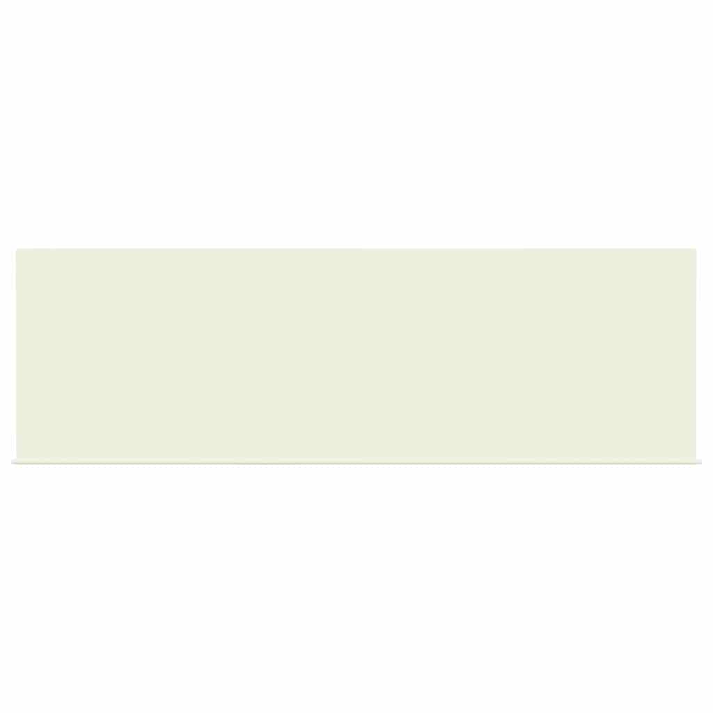 Utfällbar markis Kräm 350 x 200 cm Polyester och aluminium