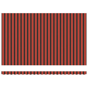 Markis Orange och Brunt 500 x 300 x 165 cm Polyester och metall