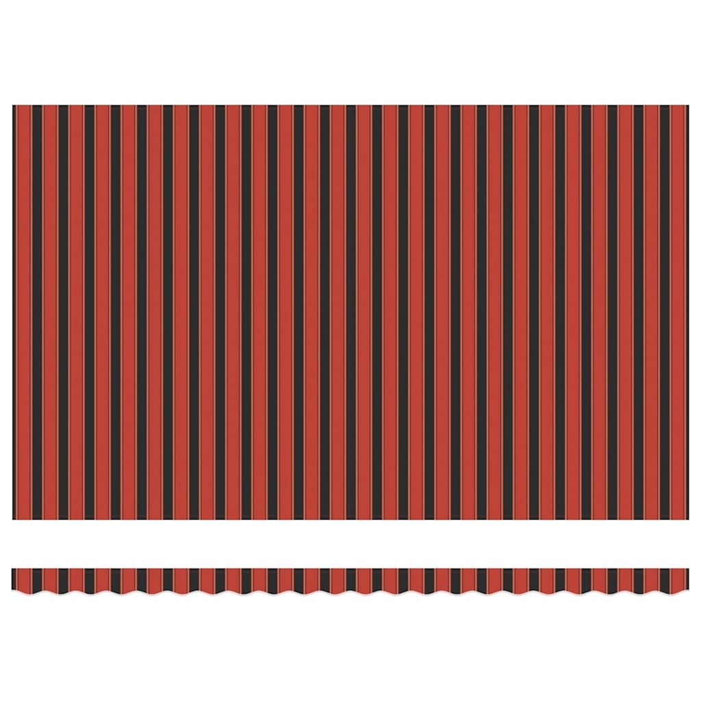 Markis Orange och Brunt 500 x 300 x 165 cm Polyester och metall